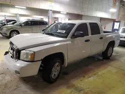 Dodge salvage cars for sale: 2007 Dodge Dakota Quad SLT