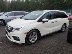 Salvage cars for sale at Graham, WA auction: 2018 Honda Odyssey EXL