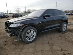 Salvage cars for sale at Woodhaven, MI auction: 2017 Jaguar F-Pace