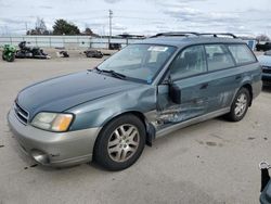 Salvage cars for sale at Nampa, ID auction: 2002 Subaru Legacy Outback