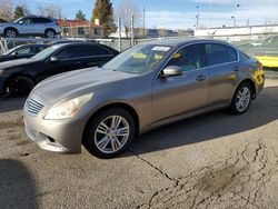 Infiniti salvage cars for sale: 2012 Infiniti G37