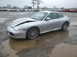 Salvage cars for sale at San Martin, CA auction: 2003 Porsche 911 Carrera 2