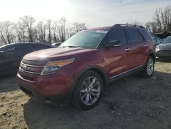 SUV salvage a la venta en subasta: 2015 Ford Explorer XLT