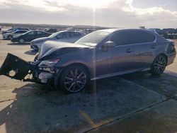 Salvage cars for sale at Grand Prairie, TX auction: 2015 Lexus GS 350