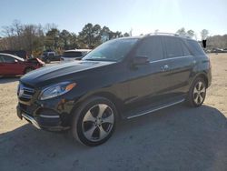 Mercedes-Benz gle-Class salvage cars for sale: 2016 Mercedes-Benz GLE 350