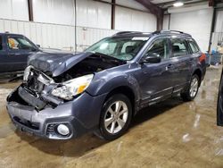 Salvage cars for sale at West Mifflin, PA auction: 2014 Subaru Outback 2.5I