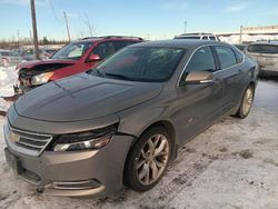 Chevrolet salvage cars for sale: 2017 Chevrolet Impala LT