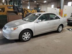 Salvage cars for sale at Blaine, MN auction: 2002 Toyota Camry LE