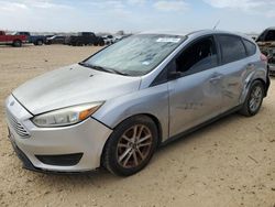 Salvage cars for sale at San Antonio, TX auction: 2015 Ford Focus SE