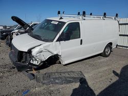 Salvage trucks for sale at Assonet, MA auction: 2023 GMC Savana G2500