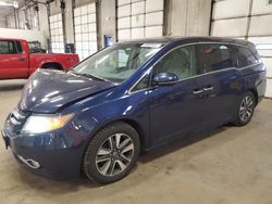 Salvage cars for sale at Blaine, MN auction: 2016 Honda Odyssey Touring