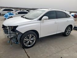 Salvage cars for sale at Grand Prairie, TX auction: 2013 Lexus RX 350