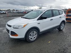 Salvage cars for sale at Eugene, OR auction: 2016 Ford Escape S