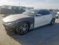 Maserati salvage cars for sale: 2015 Maserati Ghibli S