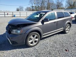 Salvage cars for sale at Gastonia, NC auction: 2018 Dodge Journey Crossroad