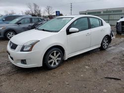 Salvage cars for sale at Chicago Heights, IL auction: 2012 Nissan Sentra 2.0