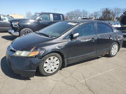 Salvage cars for sale at Moraine, OH auction: 2008 Honda Civic DX