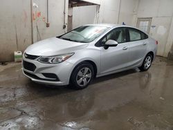 Salvage cars for sale at Madisonville, TN auction: 2017 Chevrolet Cruze LS