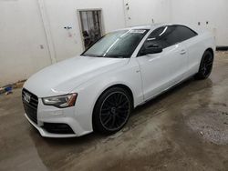 Salvage cars for sale at Madisonville, TN auction: 2016 Audi A5 Premium Plus S-Line