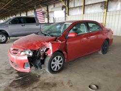 Toyota salvage cars for sale: 2011 Toyota Corolla Base