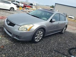 Salvage cars for sale at Hueytown, AL auction: 2008 Nissan Maxima SE