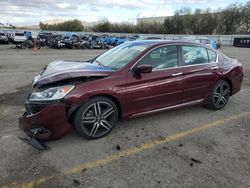 Salvage cars for sale at Las Vegas, NV auction: 2017 Honda Accord Sport