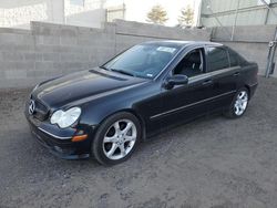 Mercedes-Benz Vehiculos salvage en venta: 2007 Mercedes-Benz C 230