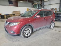 Salvage cars for sale at Greenwood, NE auction: 2015 Nissan Rogue S