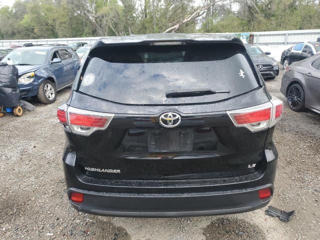 2015 Toyota Highlander LE