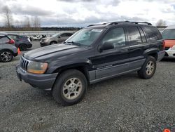 Salvage cars for sale at Arlington, WA auction: 2001 Jeep Grand Cherokee Laredo