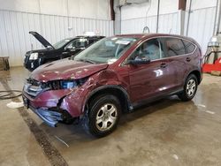 Salvage cars for sale at Franklin, WI auction: 2014 Honda CR-V LX