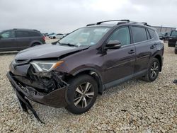 Salvage cars for sale at Taylor, TX auction: 2018 Toyota Rav4 Adventure