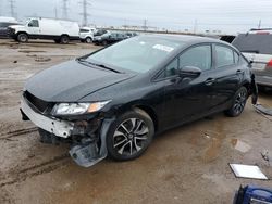 Honda salvage cars for sale: 2015 Honda Civic EX