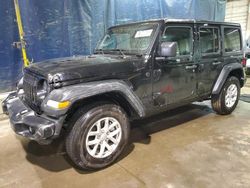 Salvage cars for sale at Woodhaven, MI auction: 2023 Jeep Wrangler Sport