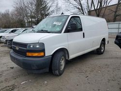 Salvage trucks for sale at North Billerica, MA auction: 2019 Chevrolet Express G2500