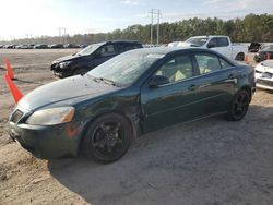 Pontiac salvage cars for sale: 2007 Pontiac G6 Base