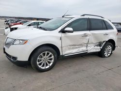 Salvage cars for sale at Grand Prairie, TX auction: 2015 Lincoln MKX