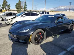 Salvage cars for sale at Rancho Cucamonga, CA auction: 2017 Chevrolet Corvette Stingray 1LT