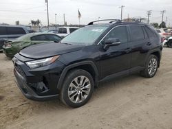 Salvage cars for sale at Los Angeles, CA auction: 2022 Toyota Rav4 XLE Premium