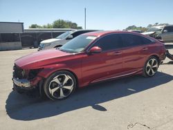 Salvage cars for sale at Orlando, FL auction: 2018 Honda Accord Touring