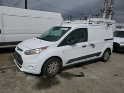 Salvage trucks for sale at Wilmington, CA auction: 2016 Ford Transit Connect XLT