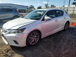 Salvage cars for sale at San Diego, CA auction: 2016 Lexus CT 200