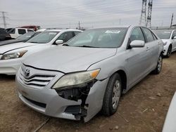 Salvage cars for sale at Elgin, IL auction: 2010 Toyota Camry Base