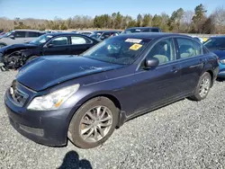 Carros salvage a la venta en subasta: 2008 Infiniti G35