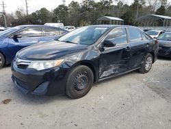 Salvage cars for sale at Savannah, GA auction: 2012 Toyota Camry Base