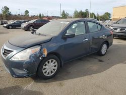 Nissan salvage cars for sale: 2015 Nissan Versa S