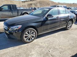 Salvage cars for sale at Littleton, CO auction: 2015 Mercedes-Benz C 300 4matic