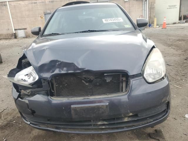 2010 Hyundai Accent Blue