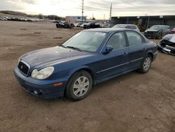 Salvage cars for sale at Colorado Springs, CO auction: 2004 Hyundai Sonata GL