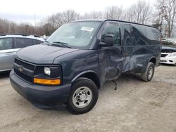 Salvage trucks for sale at North Billerica, MA auction: 2017 Chevrolet Express G2500